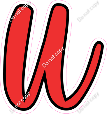 CUL 23.5" Individuals - Flat Red u