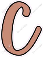 CUL 23.5" Individuals - Flat Rose Gold C