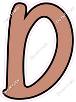 CUL 23.5" Individuals - Flat Rose Gold D