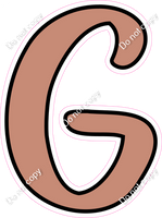 CUL 23.5" Individuals - Flat Rose Gold G