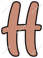 CUL 23.5" Individuals - Flat Rose Gold H