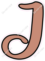 CUL 23.5" Individuals - Flat Rose Gold J