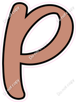 CUL 23.5" Individuals - Flat Rose Gold P