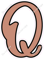 CUL 23.5" Individuals - Flat Rose Gold Q