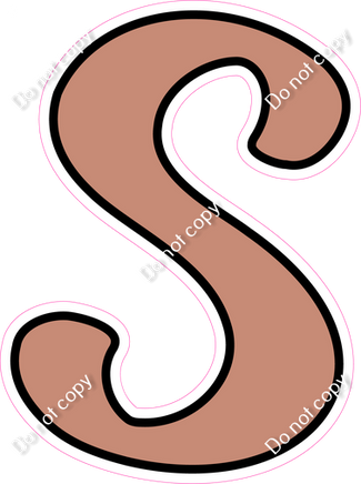 CUL 23.5" Individuals - Flat Rose Gold S