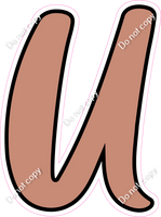 CUL 23.5" Individuals - Flat Rose Gold U