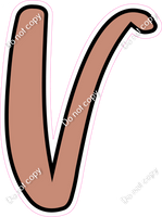 CUL 23.5" Individuals - Flat Rose Gold V