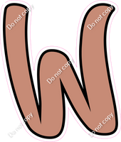 CUL 23.5" Individuals - Flat Rose Gold W