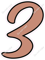 CUL 23.5" Individuals - Flat Rose Gold 3