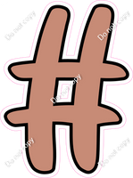 CUL 23.5" Individuals - Flat Rose Gold #