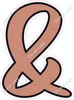 CUL 23.5" Individuals - Flat Rose Gold &