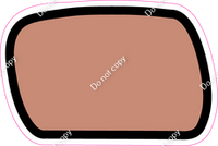 CUL 23.5" Individuals - Flat Rose Gold Dash