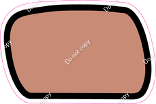 CUL 23.5" Individuals - Flat Rose Gold Dash