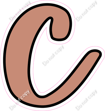 CUL 23.5" Individuals - Flat Rose Gold c