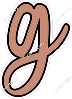 CUL 23.5" Individuals - Flat Rose Gold g