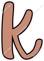 CUL 23.5" Individuals - Flat Rose Gold k