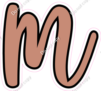 CUL 23.5" Individuals - Flat Rose Gold m