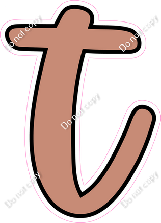 CUL 23.5" Individuals - Flat Rose Gold t