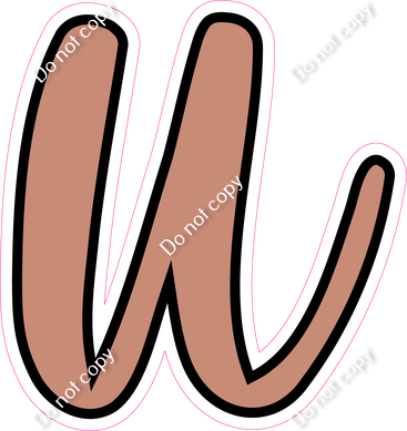 CUL 23.5" Individuals - Flat Rose Gold u