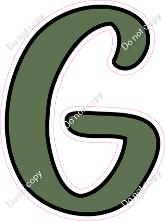 CUL 23.5" Individuals - Flat Sage G