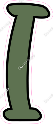 CUL 23.5" Individuals - Flat Sage I