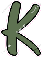 CUL 23.5" Individuals - Flat Sage K