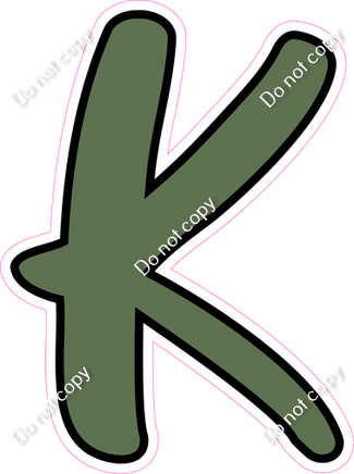 CUL 23.5" Individuals - Flat Sage K