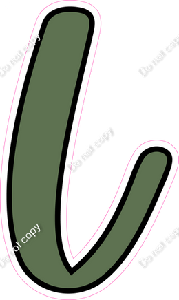 CUL 23.5" Individuals - Flat Sage L