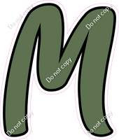 CUL 23.5" Individuals - Flat Sage M