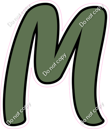 CUL 23.5" Individuals - Flat Sage M