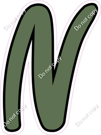 CUL 23.5" Individuals - Flat Sage N