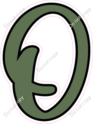 CUL 23.5" Individuals - Flat Sage O