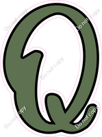 CUL 23.5" Individuals - Flat Sage Q