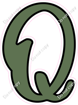 CUL 23.5" Individuals - Flat Sage Q