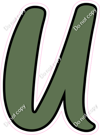 CUL 23.5" Individuals - Flat Sage U