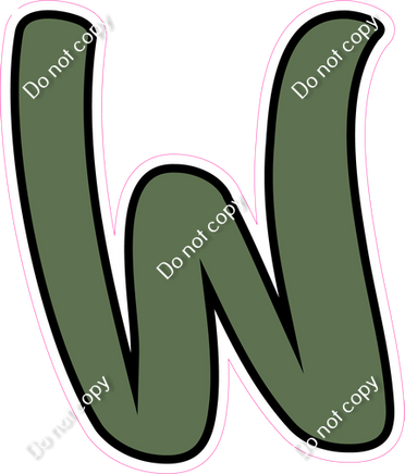 CUL 23.5" Individuals - Flat Sage W