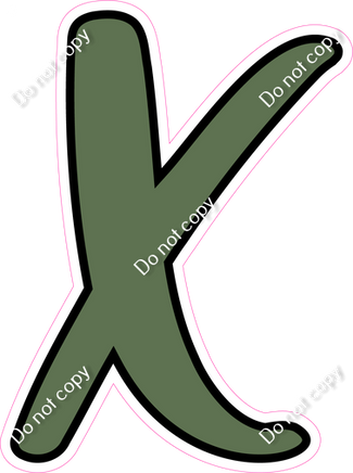 CUL 23.5" Individuals - Flat Sage X