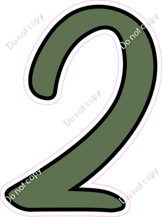 CUL 23.5" Individuals - Flat Sage 2