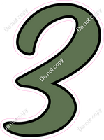 CUL 23.5" Individuals - Flat Sage 3