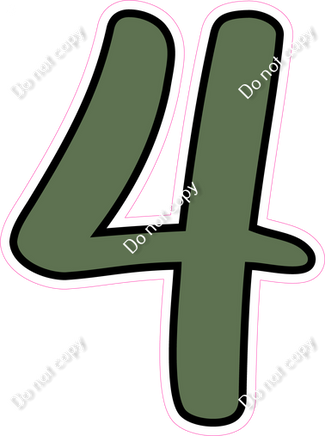 CUL 23.5" Individuals - Flat Sage 4