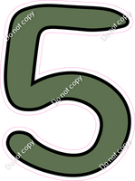 CUL 23.5" Individuals - Flat Sage 5