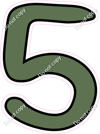 CUL 23.5" Individuals - Flat Sage 5