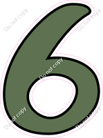 CUL 23.5" Individuals - Flat Sage 6