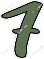 CUL 23.5" Individuals - Flat Sage 7