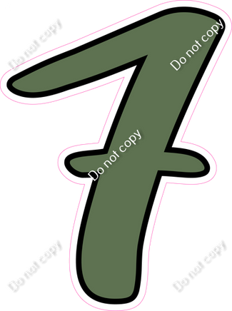 CUL 23.5" Individuals - Flat Sage 7