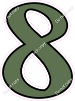 CUL 23.5" Individuals - Flat Sage 8