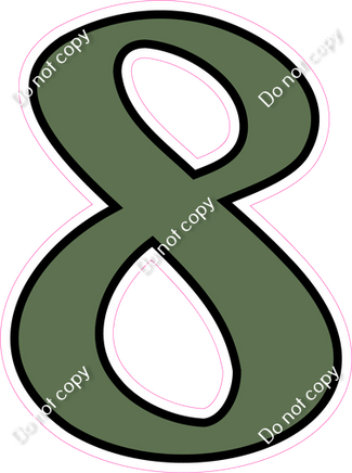 CUL 23.5" Individuals - Flat Sage 8