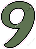 CUL 23.5" Individuals - Flat Sage 9