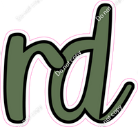 CUL 23.5" Individuals - Flat Sage RD