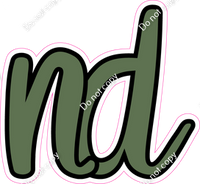 CUL 23.5" Individuals - Flat Sage ND